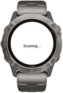 Bluetooth Scanning in progress
