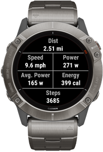 FTMS All Sync alternative metrics layout on elliptical
