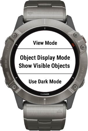 Skywatcher time warp or detailed information screen